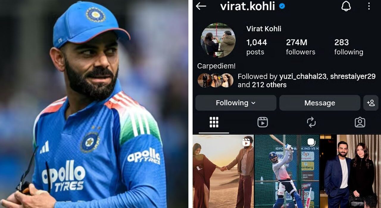 Virat Kohli Instagram Vanishes Briefly, Sparking Fan Worry
