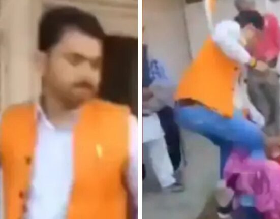 BJP Leader Caught on Video Assaulting Woman Over Market Stall in Madhya Pradesh