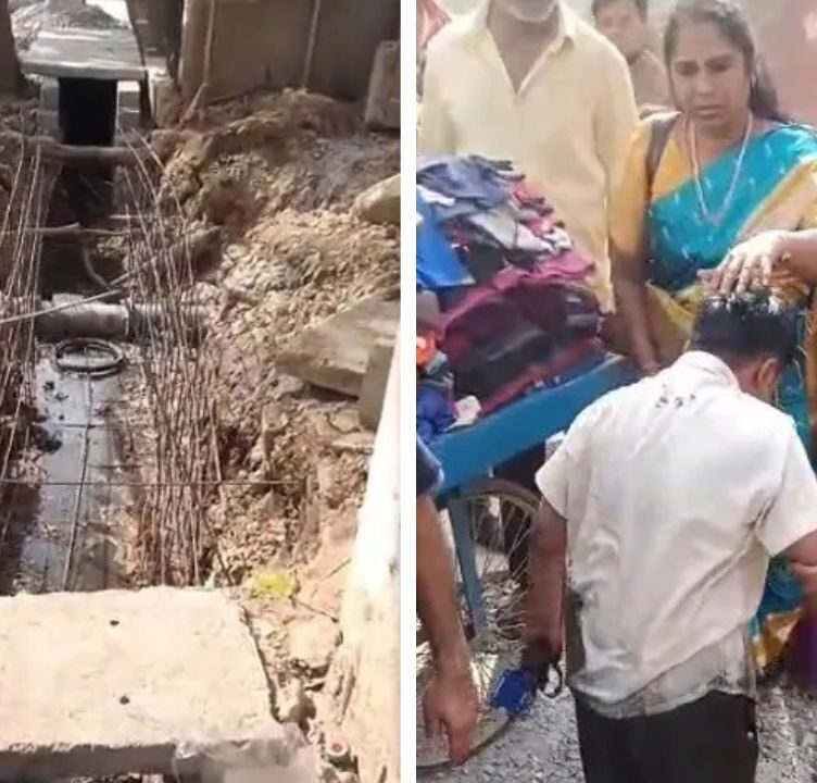 Class 1 Boy Falls into Open Drain Near Bengaluru School, Escapes Unhurt