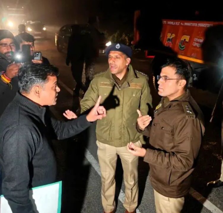 Delhi-Himachal Police Standoff Ends with Transit Remand for Protest Arrests