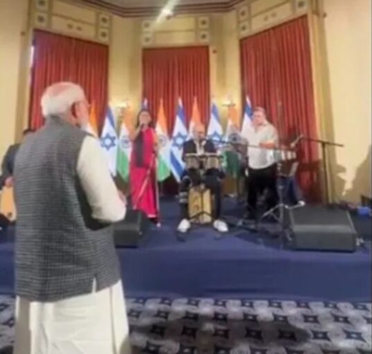 Divyang artists from Shalva band perform 'I Love My India' for PM Modi in Israel