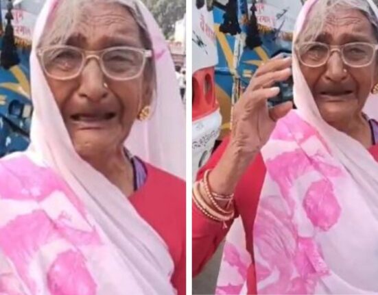 Elderly Woman Stranded by Grandson After Family Dispute in Mandsaur