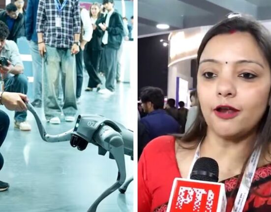 Galgotias University Removes Stall After Showcasing Chinese Robot Dog as Indian Innovation