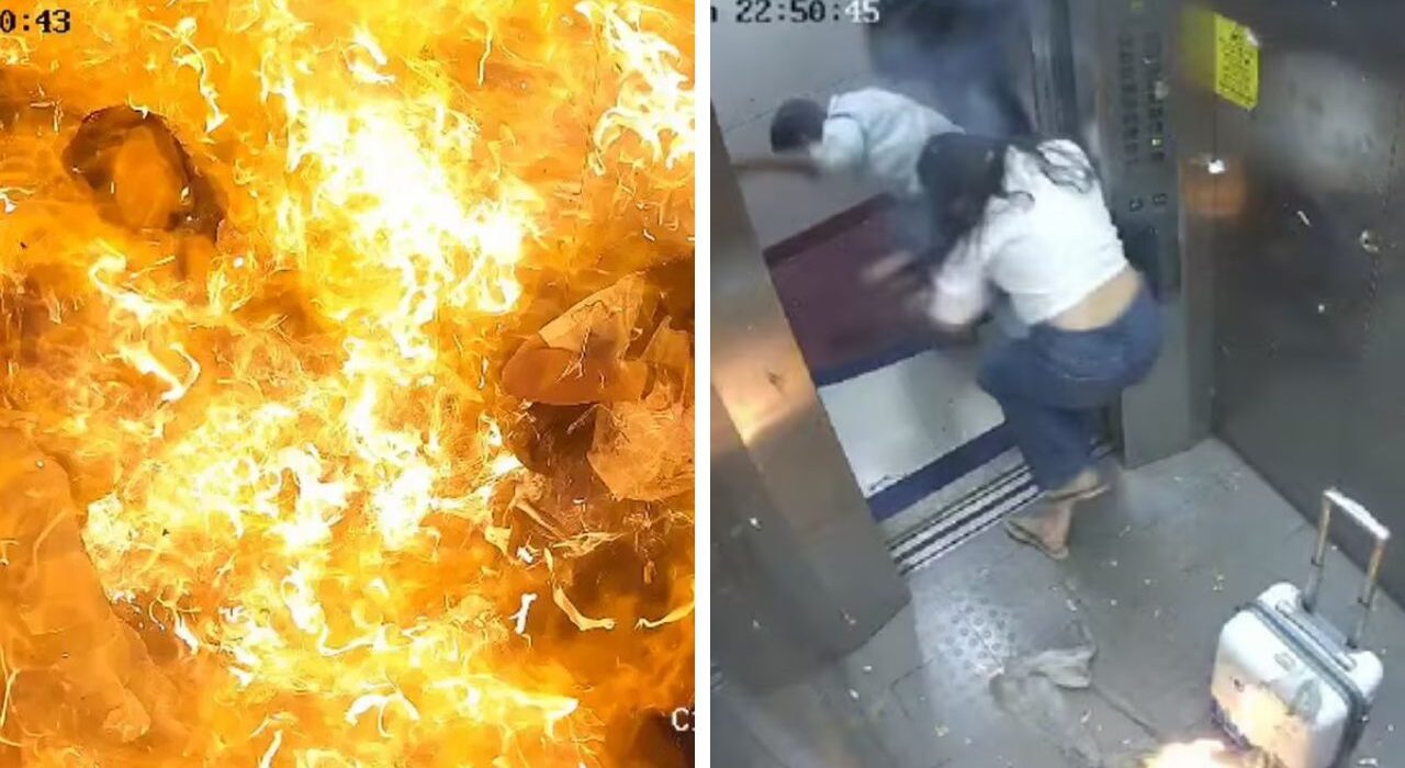 Hydrogen Balloons Burst into Flames in Mumbai Elevator, Injuring Two