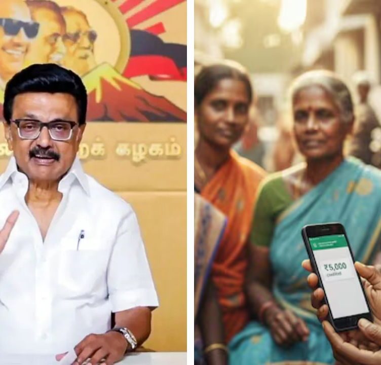 Tamil Nadu CM Stalin Credits 5,000 Rupees to 1.31 Crore Women Ahead of 2026 Polls