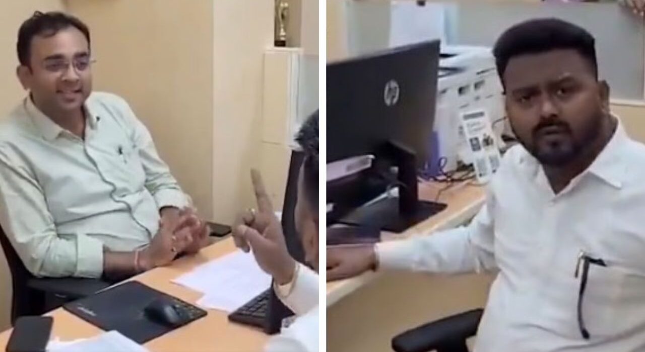 MNS Leader Confronts Bank Employee Over Marathi Language Demand in Mumbai