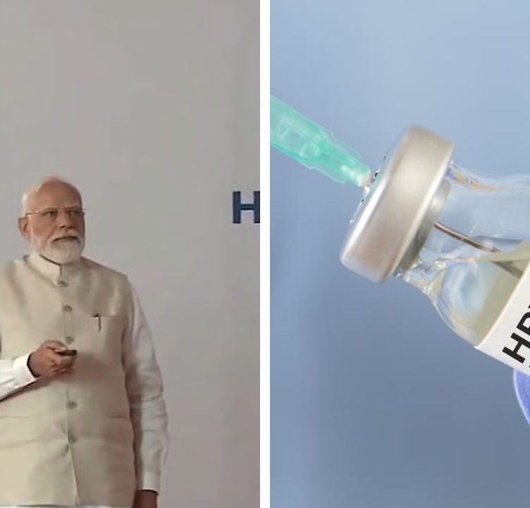 Modi Launches National HPV Vaccine Drive for Girls to Fight Cervical Cancer