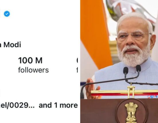 PM Modi Breaks Global Record, First World Leader to Hit 100 Million Followers on Instagram