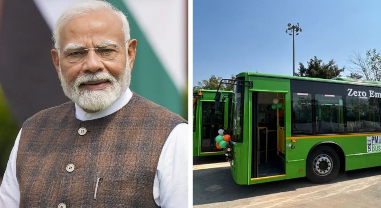 PM Modi to Virtually Flag Off 25 Electric Buses in Chandigarh Today