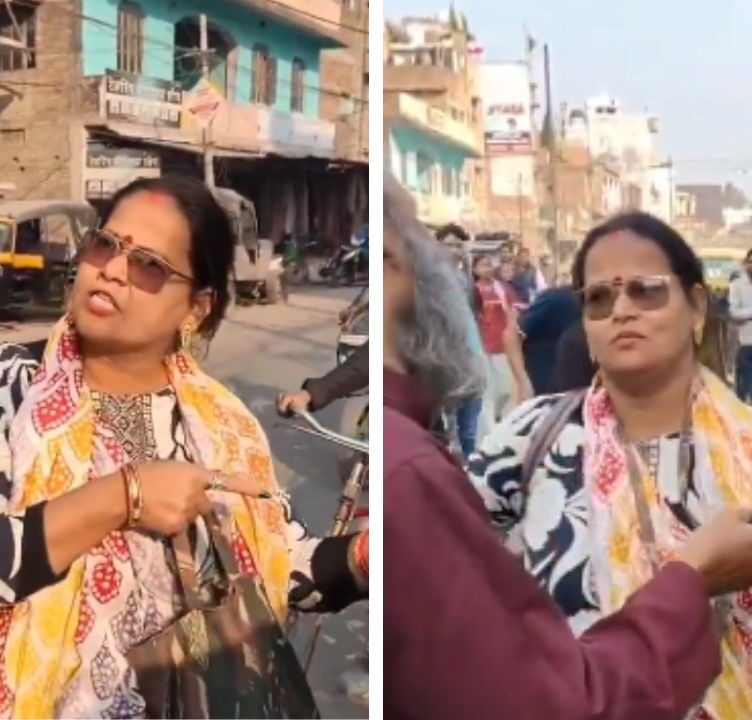 Psycho Mother Forced Crying Daughter to Carry Bricks in Bihar Market