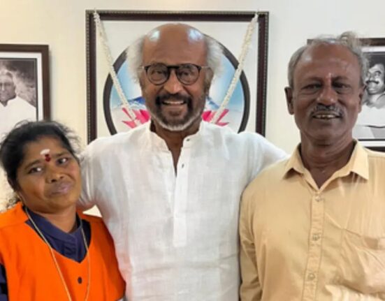 Rajinikanth Gifts Gold Chain to Honest Chennai Sanitation Worker