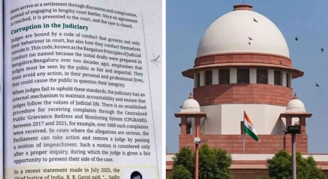 Supreme Court Slams NCERT Textbook for Portraying Judicial Corruption