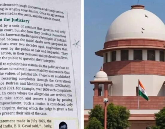 Supreme Court Slams NCERT Textbook for Portraying Judicial Corruption