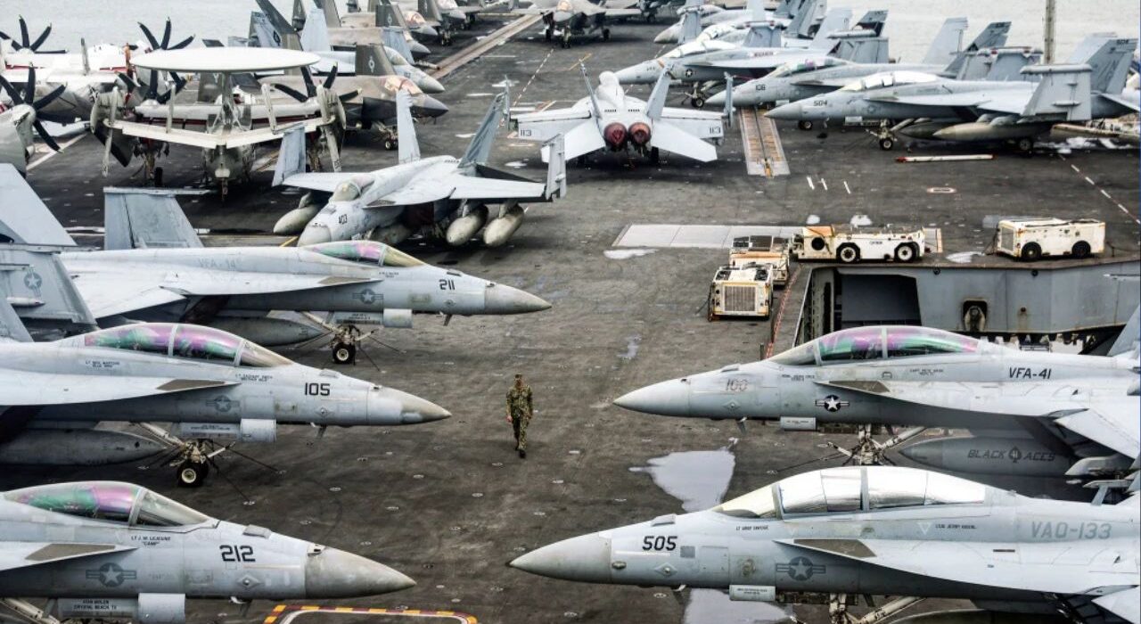 US Military Downs Iranian Drone That Approached Aircraft Carrier in Arabian Sea