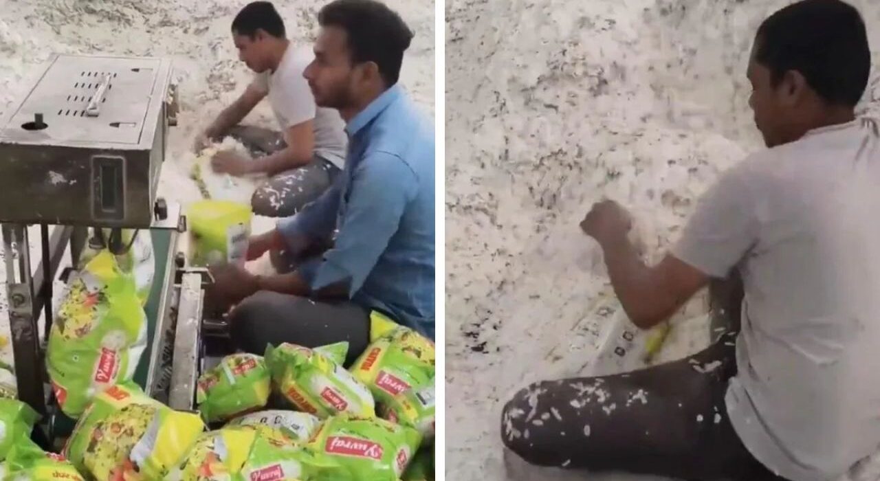 Video Exposes Hygienic Issues in Yuvraj Nylon Poha Packing