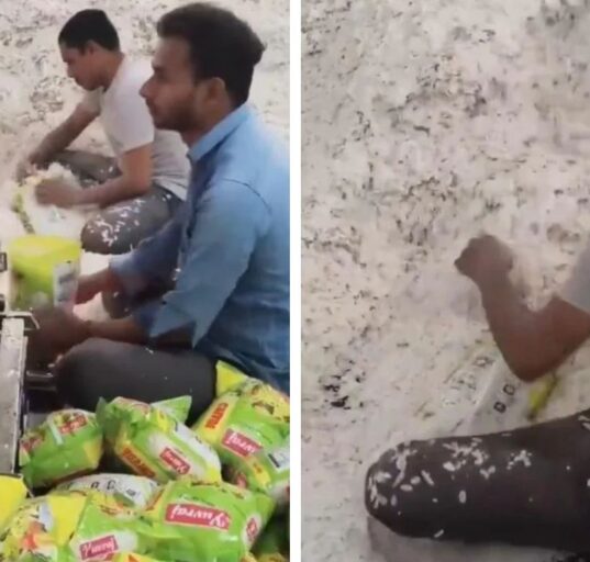 Video Exposes Hygienic Issues in Yuvraj Nylon Poha Packing