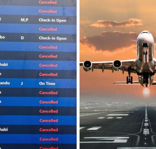 350 Flights Cancelled: Indian Airlines Suspend Services to West Asia, Other Routes