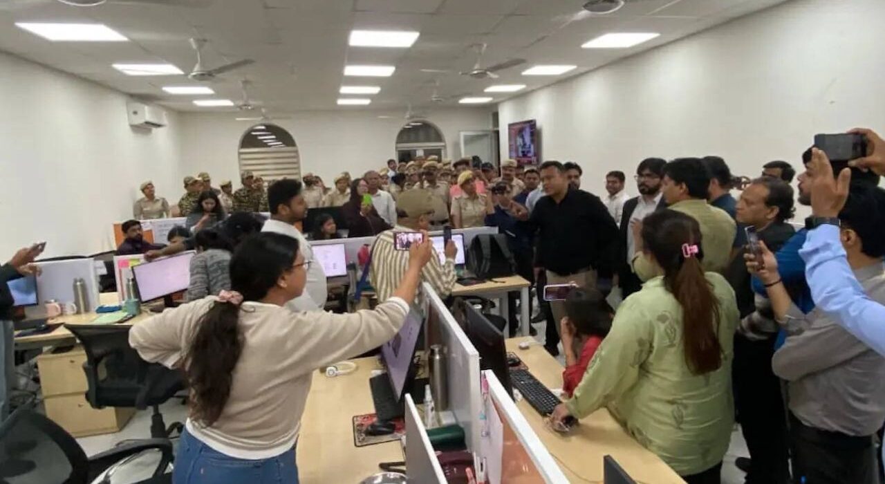 Delhi Police Seal UNI News Agency Office After Court Ruling