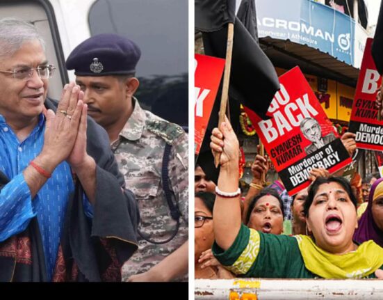 Election Chief Gyanesh Kumar Faces Protests in Kolkata Over Voter List Row