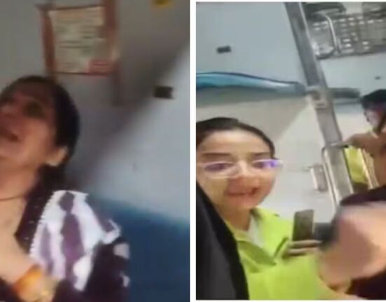 Heated Train Seat Dispute: Woman and Daughter Argue with Passengers in Indian Railways
