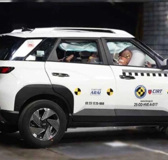 Hyundai Venue Earns 5-Star Bharat NCAP Ratings Across the Board