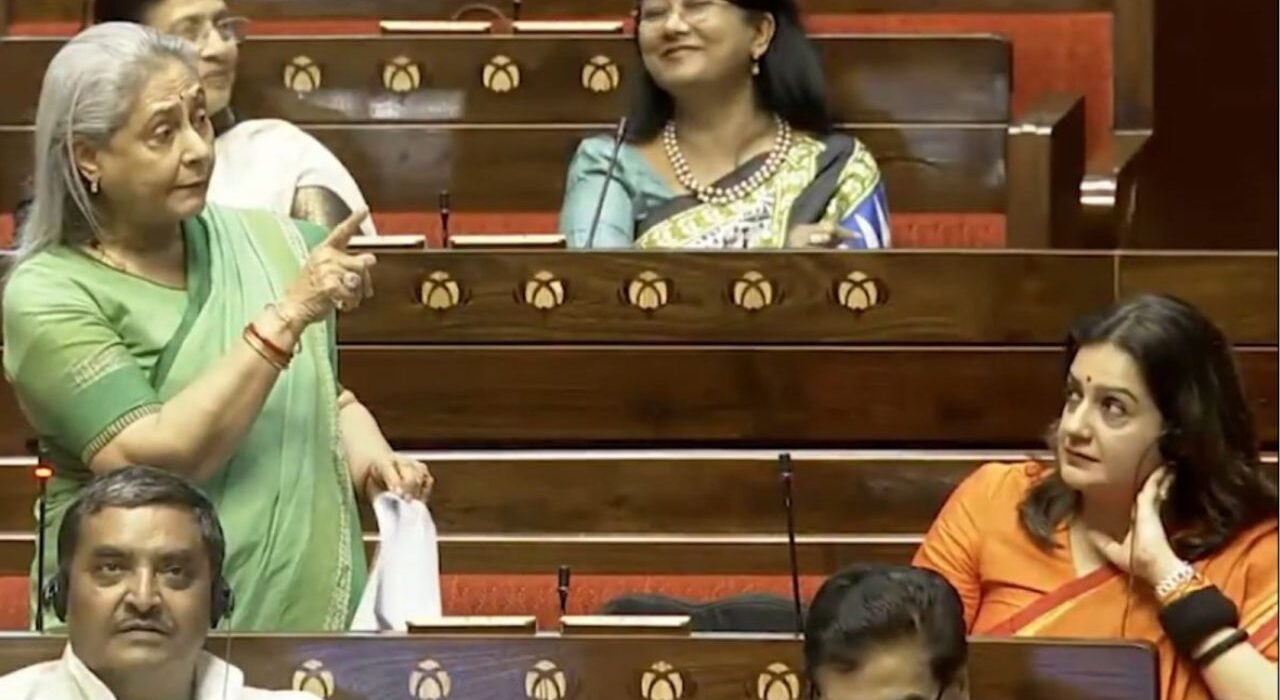 Jaya Bachchan Snaps 'Sit Down, Child' at Rajya Sabha Interruptions