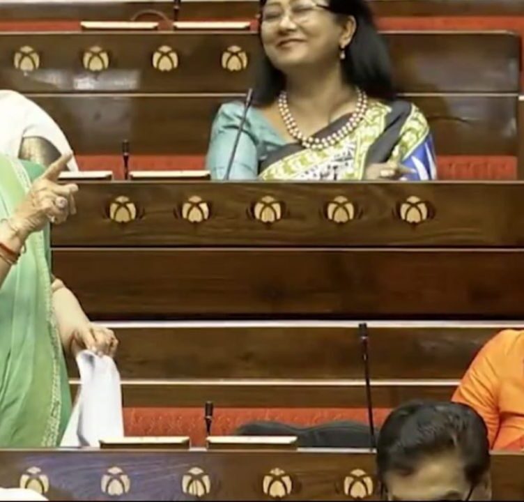 Jaya Bachchan Snaps 'Sit Down, Child' at Rajya Sabha Interruptions