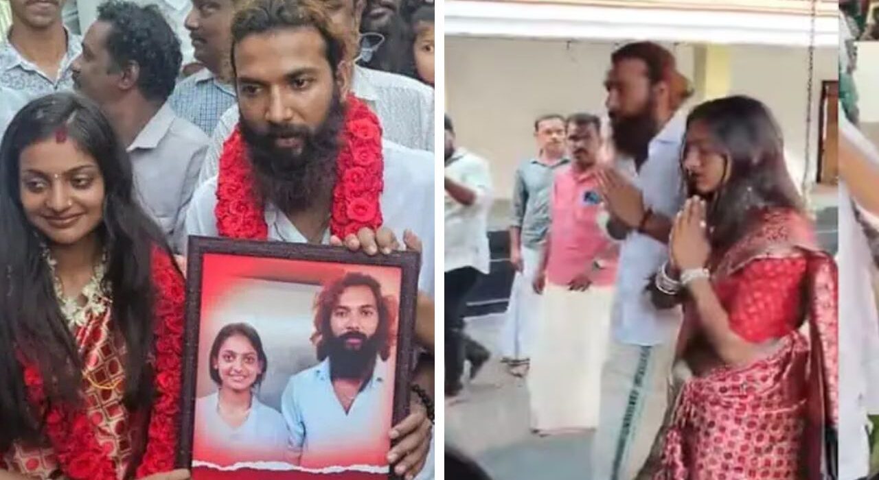 Kumbh Mela Star Monalisa Bhosle Marries Boyfriend in Kerala Temple