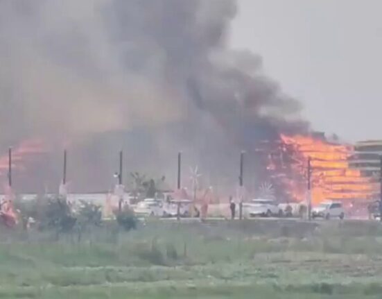 Massive fire breaks out during Mahayagya at Rajghat in Ayodhya, destroying 1,251 havankund