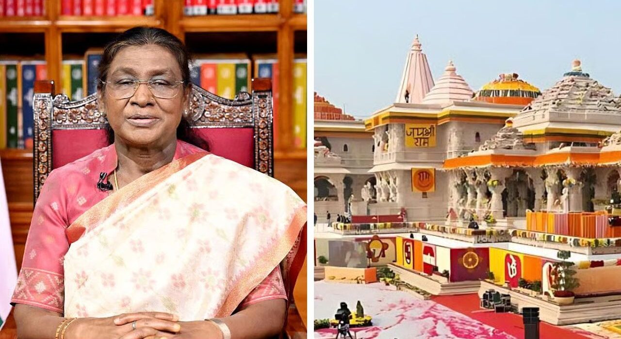 President Murmu Installs Shri Ram Yantra at Ayodhya Temple on Chaitra Navratri