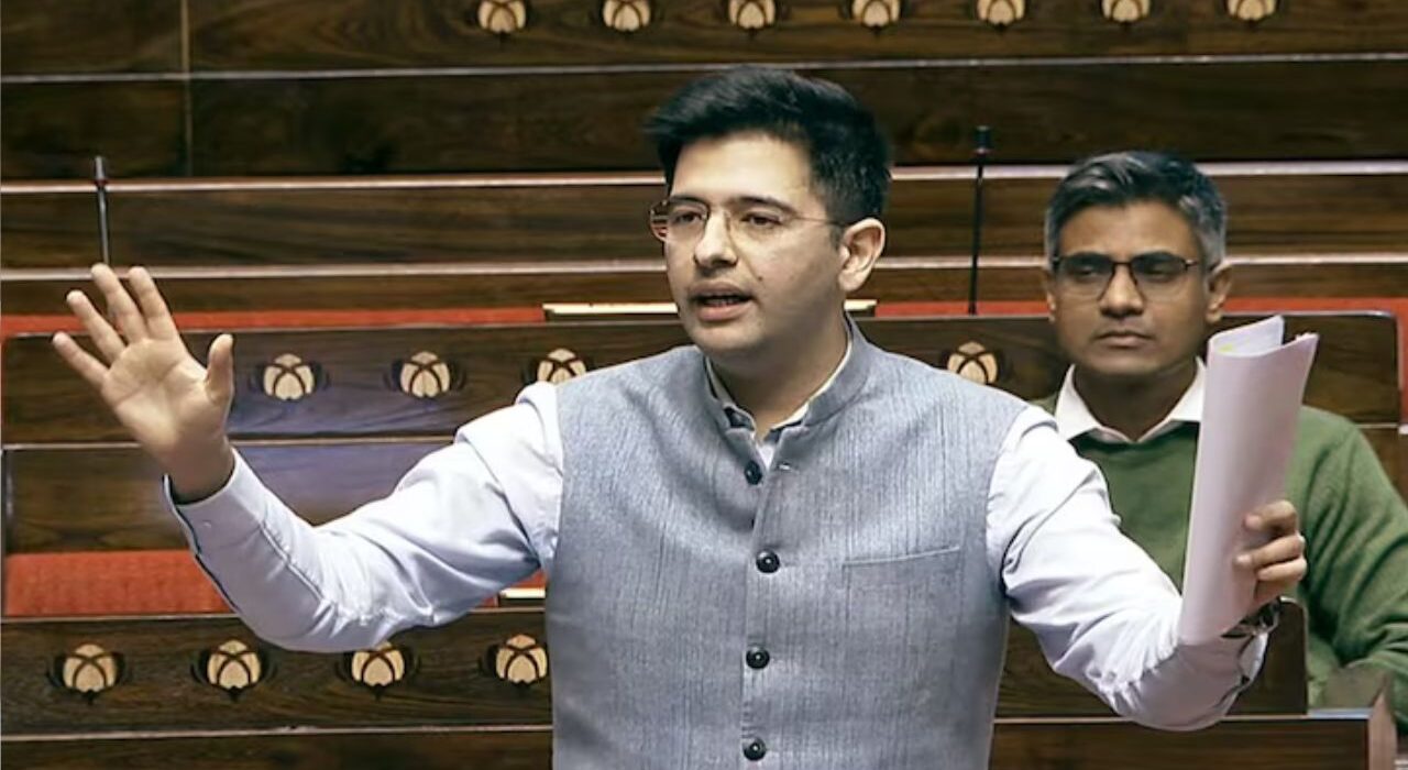 Raghav Chadha Flags Husband-Wife Tax Concern in Parliament Debate