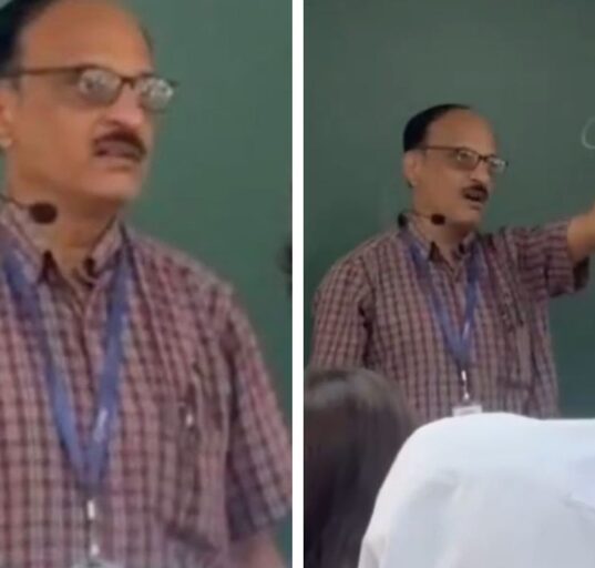 “Sharm Nahi Aati… Terrorist” Bengaluru College Professor’s Remark Triggers Controversy