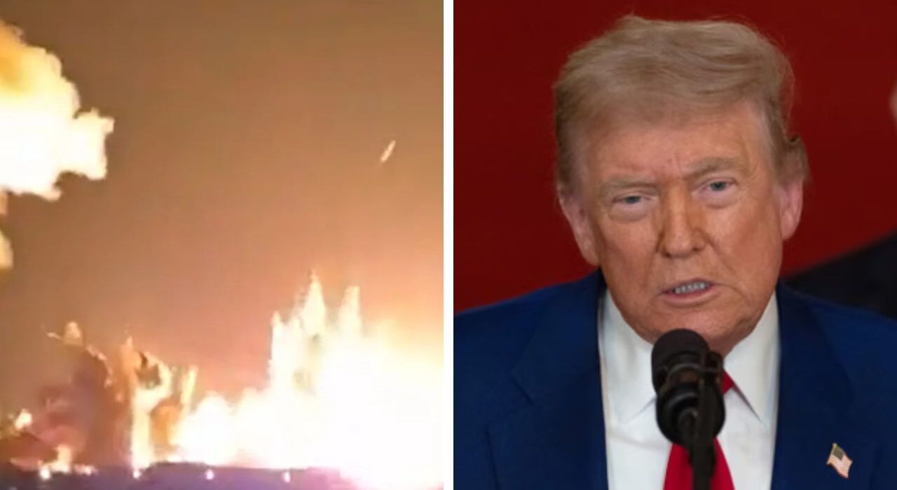Trump Shares Video After US Hits Iran’s Isfahan with 900-kg Bunker Buster Bomb