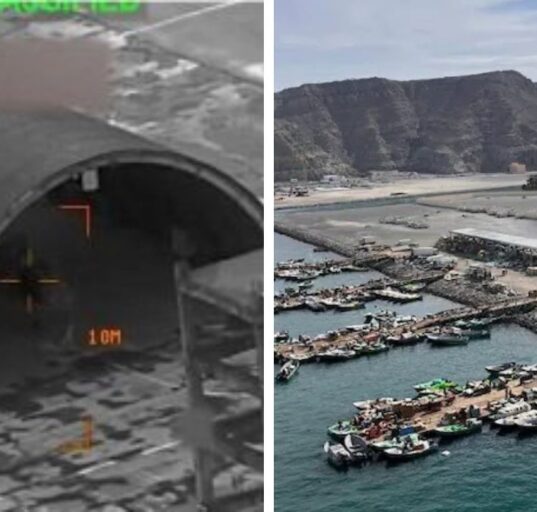 US Bombs Iran Missile Sites Near Hormuz With 5,000-Pound Deep Penetrator Weapons