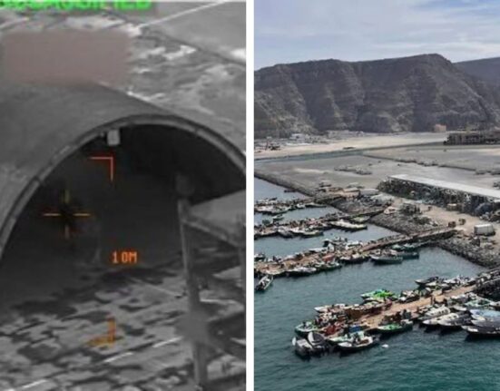 US Bombs Iran Missile Sites Near Hormuz With 5,000-Pound Deep Penetrator Weapons