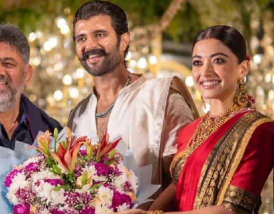 Vijay Deverakonda and Rashmika Mandanna Host Star-Studded Wedding Reception in Hyderabad