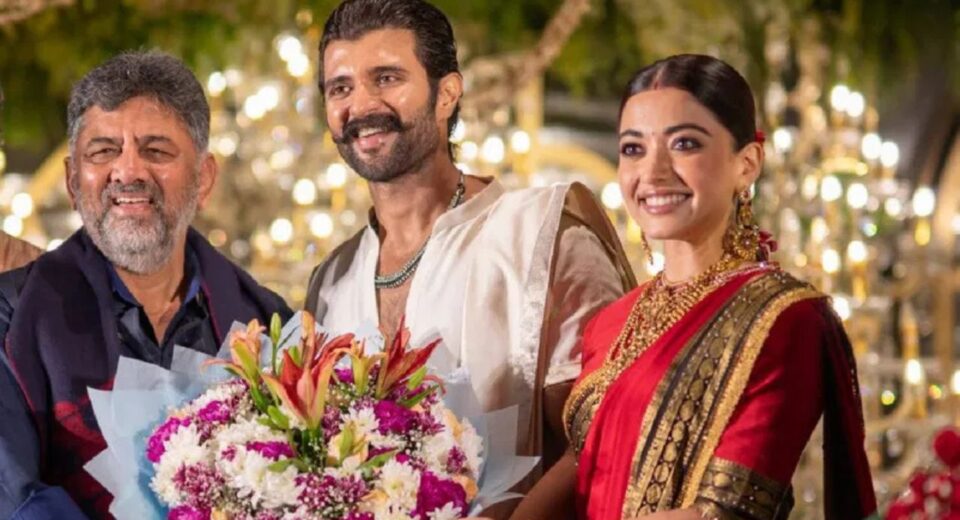 Vijay Deverakonda and Rashmika Mandanna Host Star-Studded Wedding Reception in Hyderabad