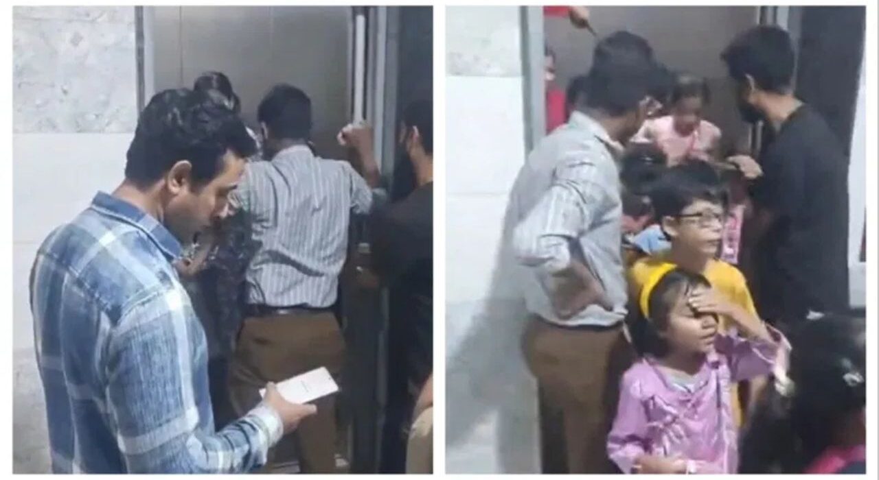 Women Trap inside lift for 20 Minutes in Greater Noida housing society, video surfaces