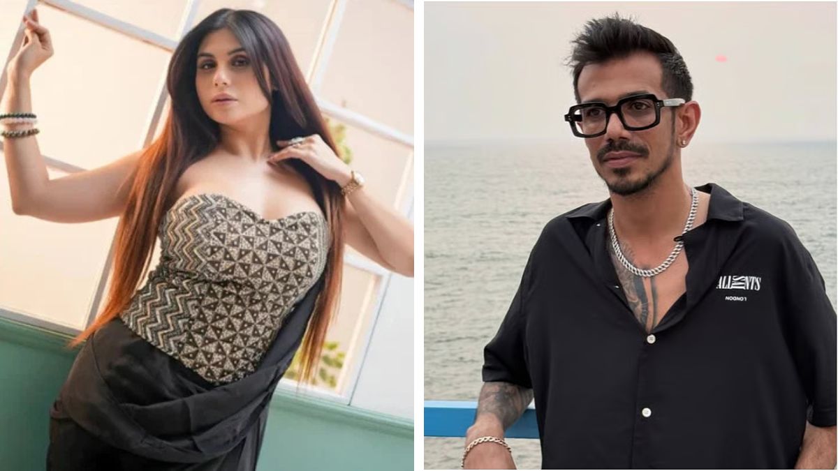 Actress Taniya Chatterjee Shows Paparazzi Direct Message from Cricketer Yuzvendra Chahal Calling Her Cute