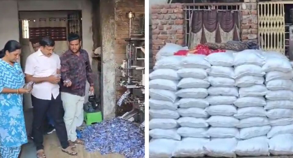 Adulterated Water Packets Seized in Hyderabad Amberpet, Illegal Units Exposed