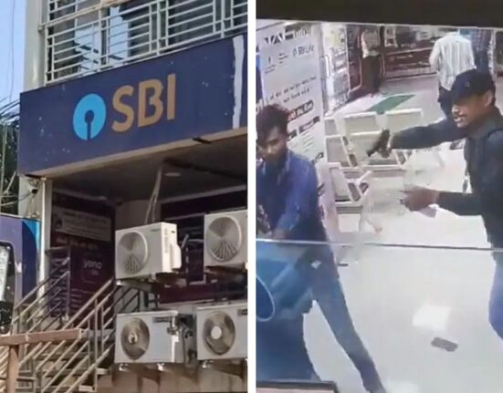 Armed Robbery in Gujarat: ₹50 Lakh Looted from SBI Bank in Surat