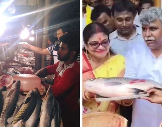 BJP Candidates Carry Fish in Bengali New Year Campaign Rallies