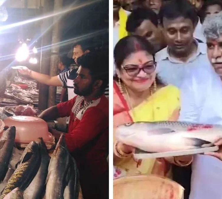 BJP Candidates Carry Fish in Bengali New Year Campaign Rallies