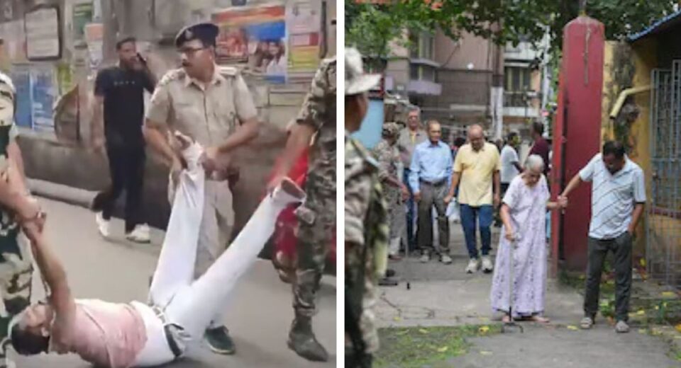 Clashes Erupt at Howrah Polling Booth Over EVM Glitch Delay