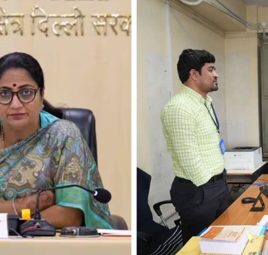 Delhi CM Rekha Gupta Surprise GST Office Inspection Uncovers Absent Seniors