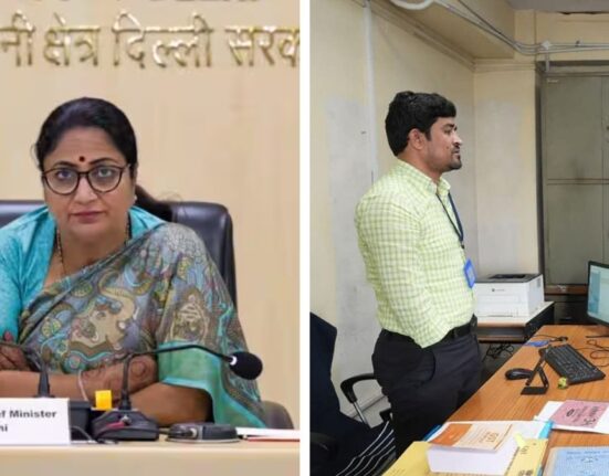 Delhi CM Rekha Gupta Surprise GST Office Inspection Uncovers Absent Seniors