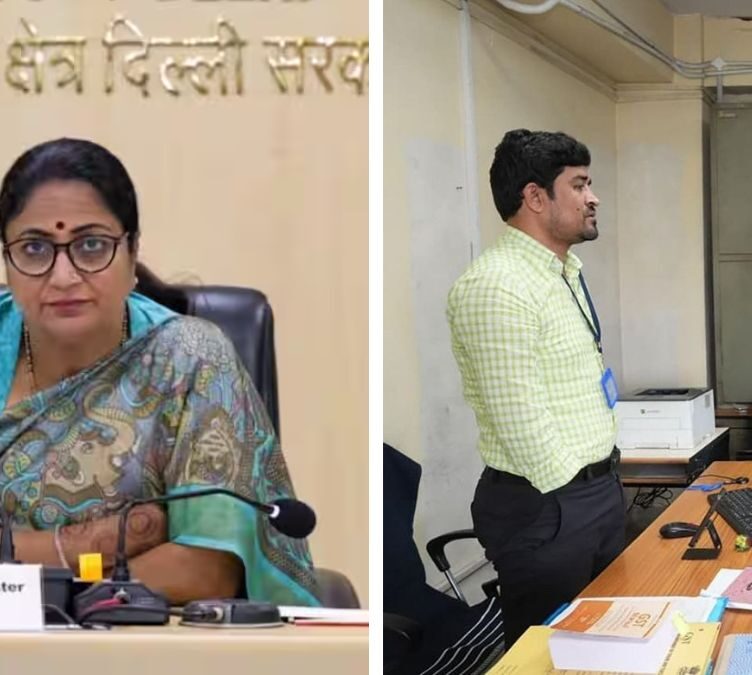 Delhi CM Rekha Gupta Surprise GST Office Inspection Uncovers Absent Seniors
