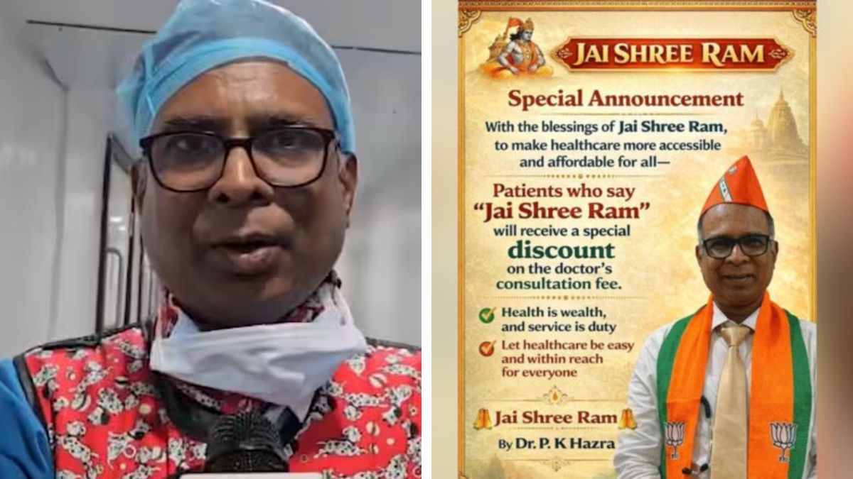 Kolkata Cardiologist Discounts Fees for 'Jai Shri Ram' Chant