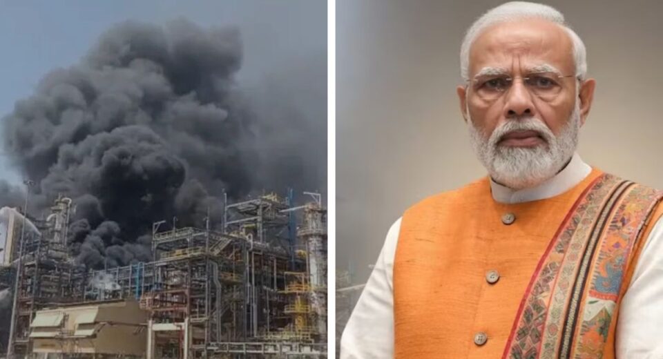 Fire Hits Rajasthan Refinery Hours Before Modi's Inauguration