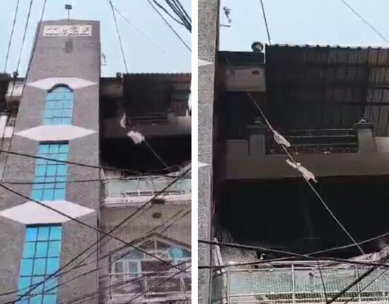 Fire broke out in Hyderabad Red Hills residential building: 23 rescued